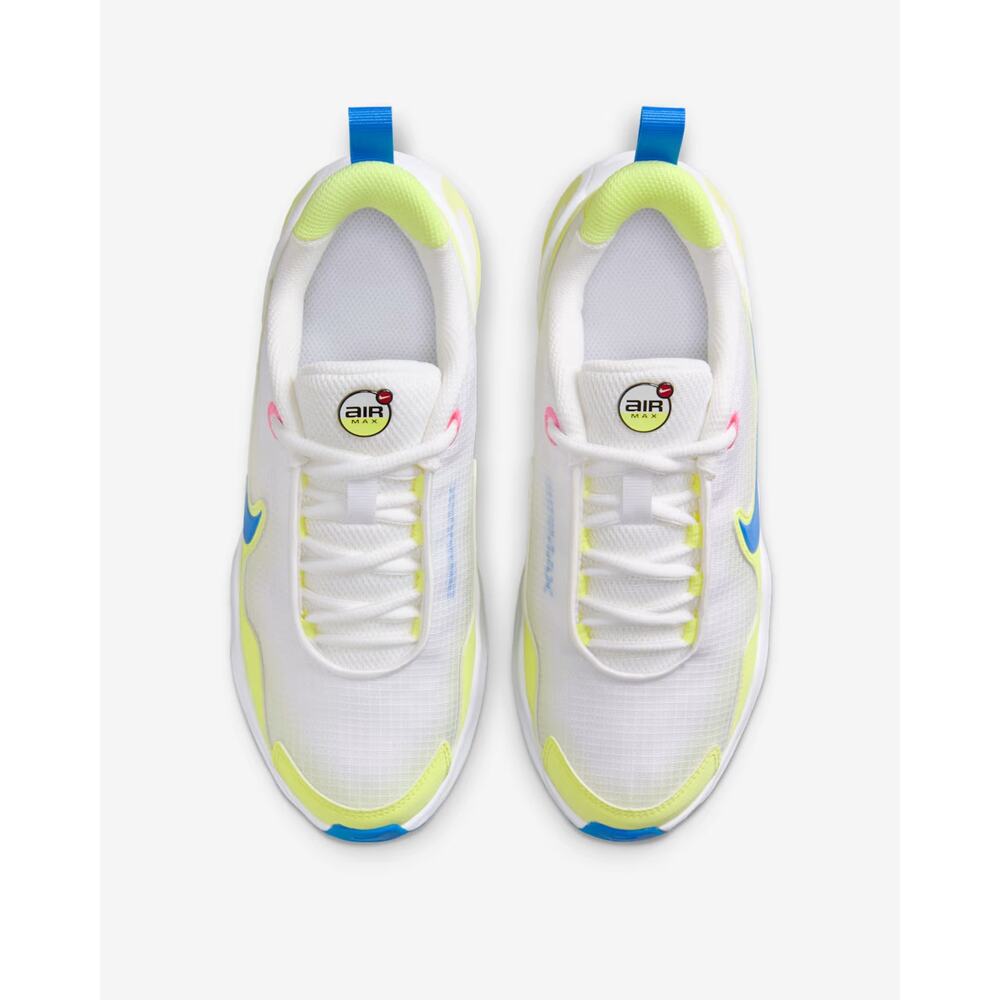 NIB Nike Air Max Nova Big Kids' Shoes White/Photo Blue 5 EURO 37.5 - Picture 3 of 5